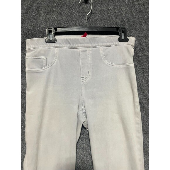 SPANX By Sara Blakely Women's Elastic Legging Size M Gray Pull On Stretchy - Picture 3 of 15